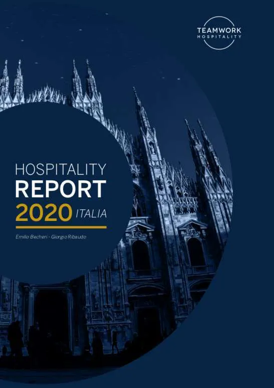 Hospitality Report 2020